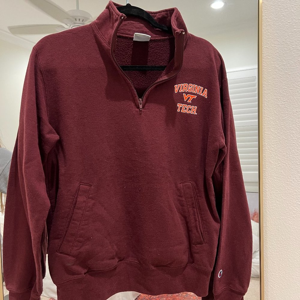 Champion Virginia Tech Quarter Zip